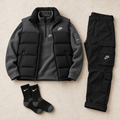Casual Windproof Down Set