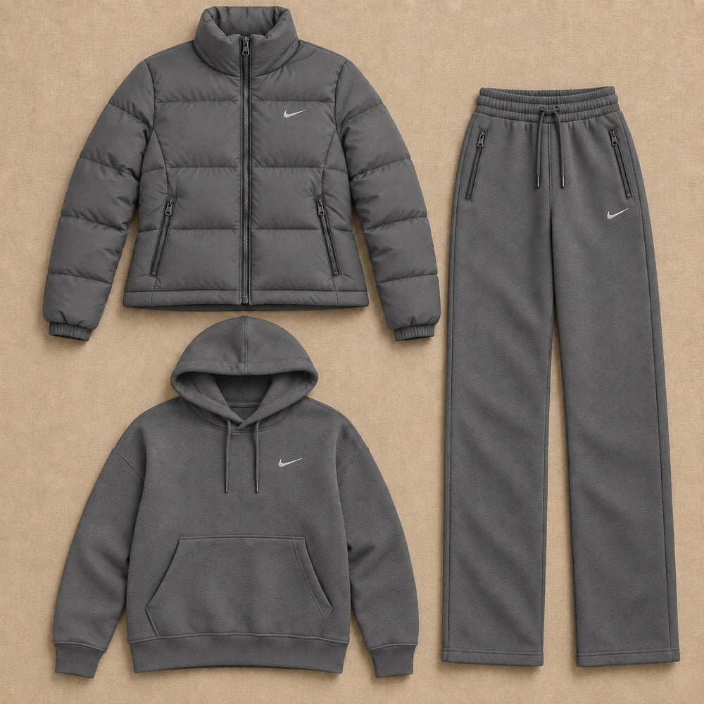 Mens Goose Down Winter Set