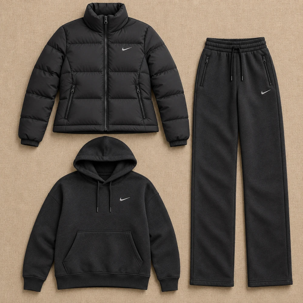 Mens Goose Down Winter Set