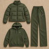 Mens Goose Down Winter Set