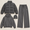 ALO Corduroy Down Jacket Set