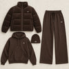 ALO Corduroy Down Jacket Set