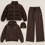 ALO Corduroy Down Jacket Set