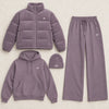ALO Corduroy Down Jacket Set