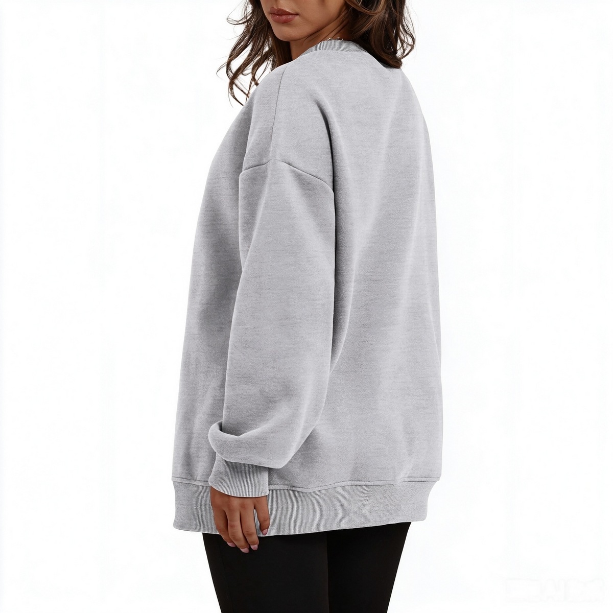 Zrall Women's long-sleeve sweatshirt with fleece lining and extra thickness