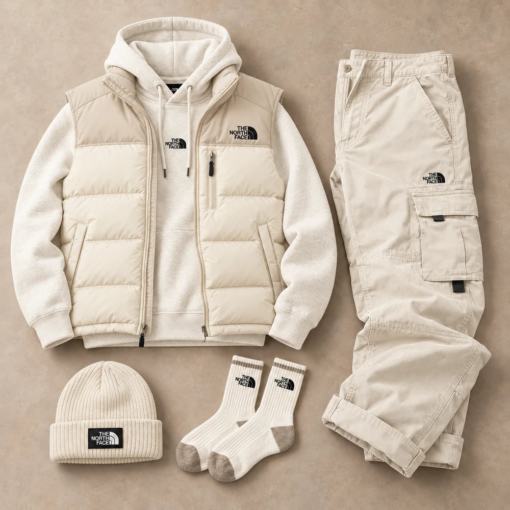 Casual Windproof Down Set