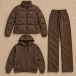 Mens Goose Down Winter Set