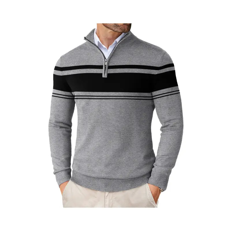 Men's Quarter Zip Up Sweaters