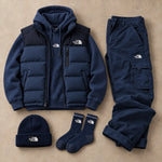 Casual Windproof Down Set