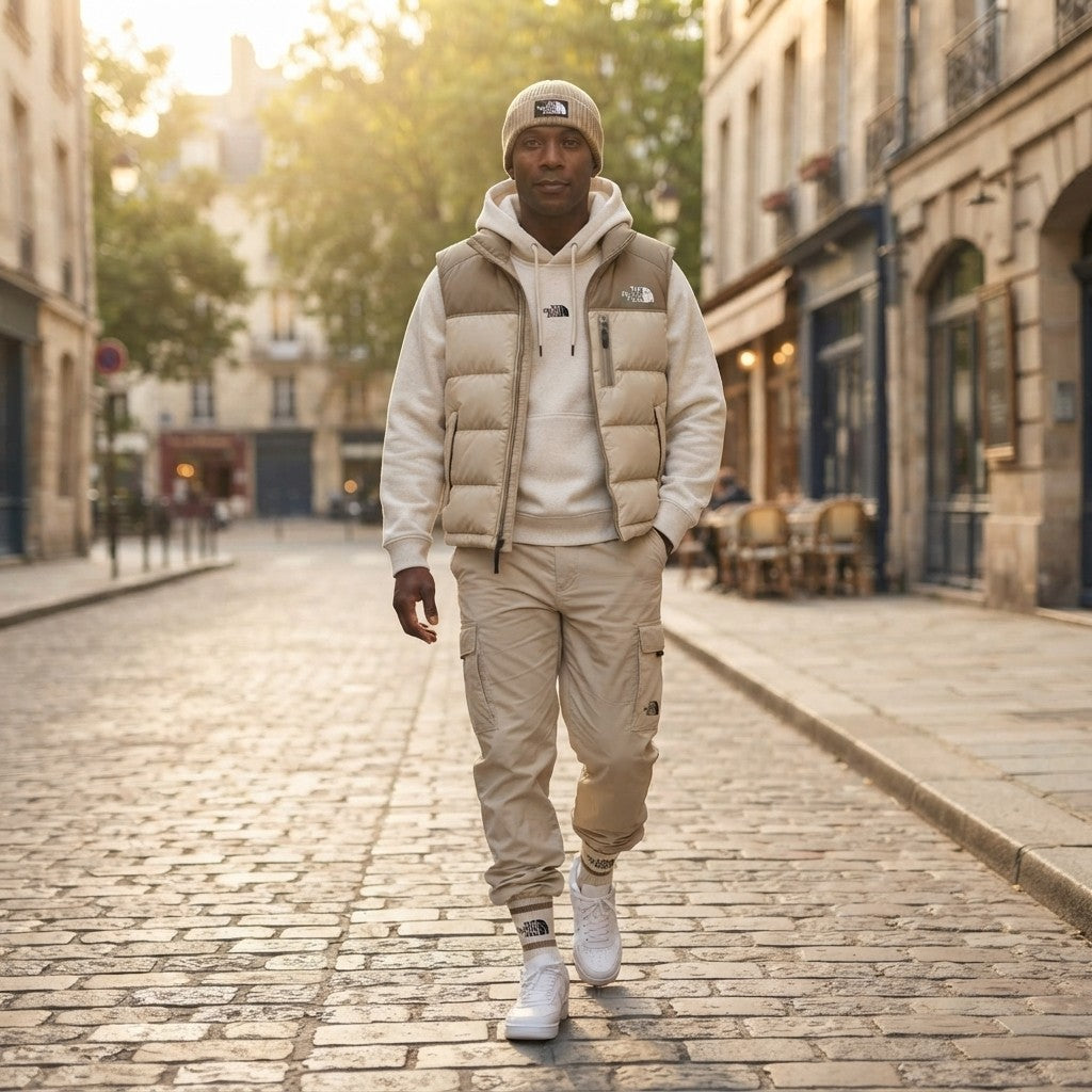 Casual Windproof Down Set